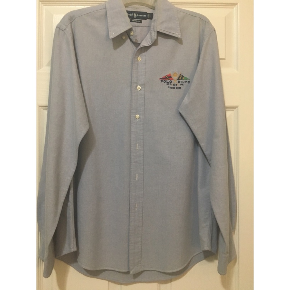 Blue Men’s Polo Ralph Lauren Yacht Club Shirt